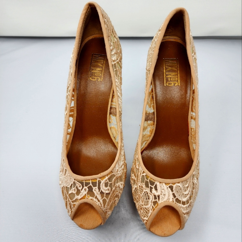 Mix #9 Lace heels